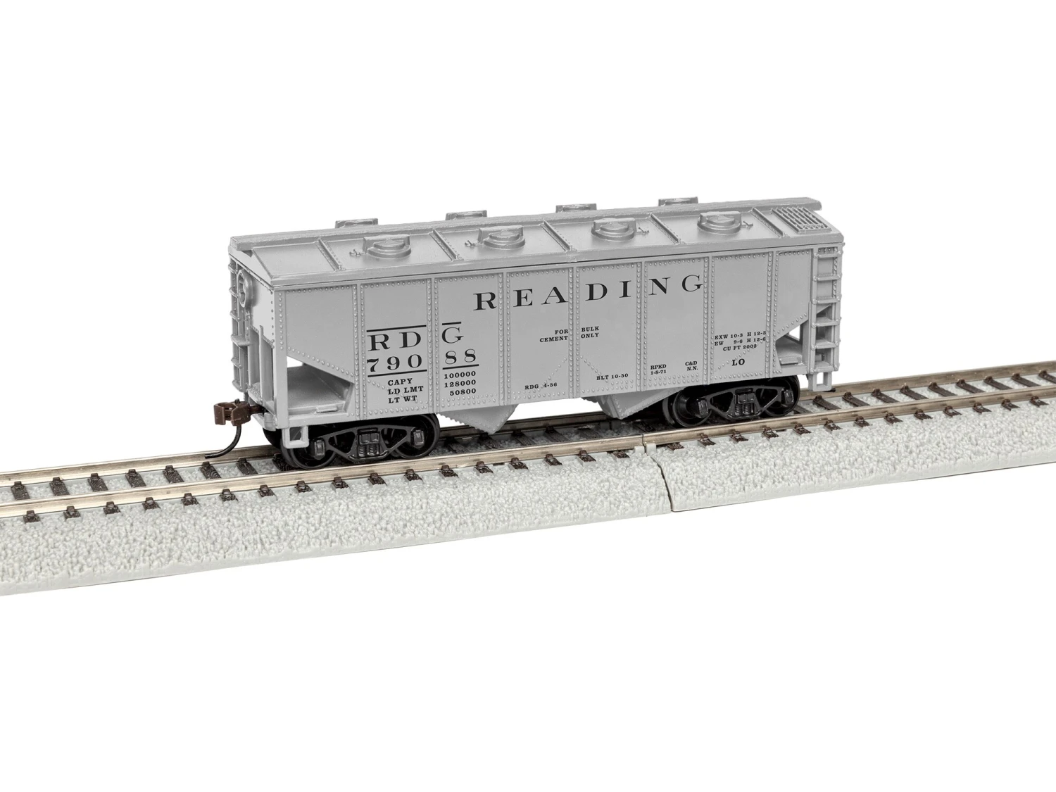 Reading Covered Hopper #79088 3 Reading Covered Hopper #79088
