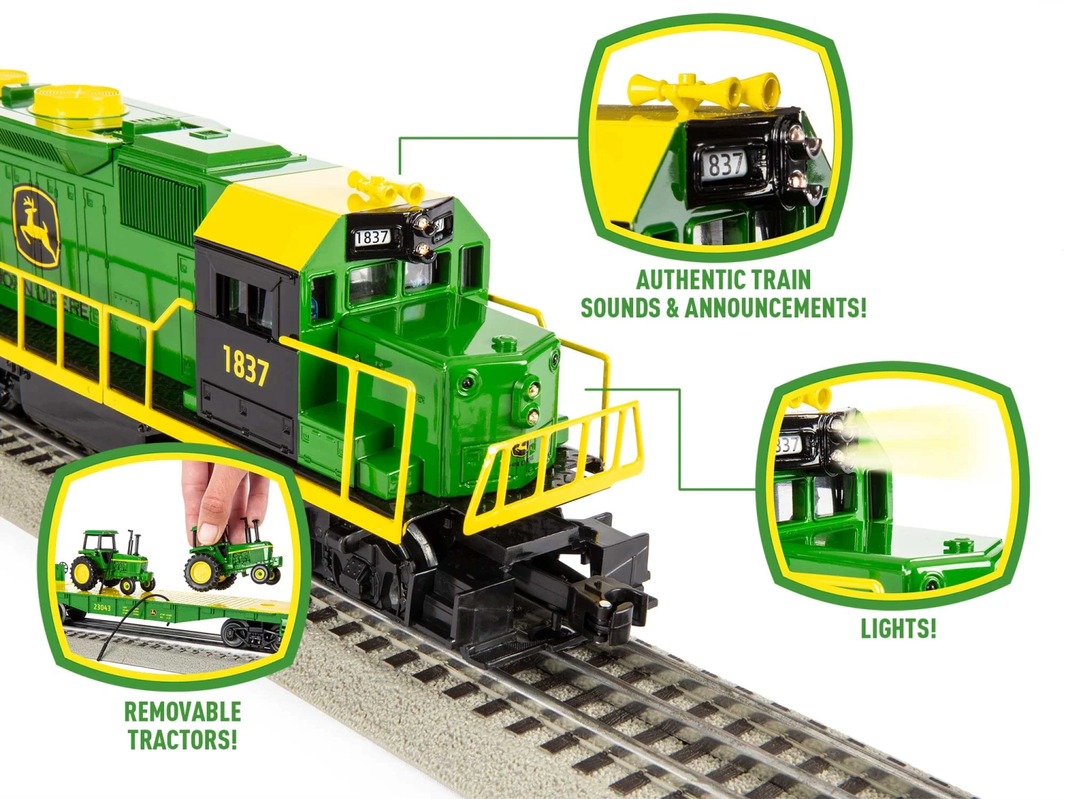 John Deere GP38 Freight LionChief® Set 5 John Deere GP38 Freight LionChief® Set - Image 3