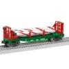 Candy Cane Flat Car -Train Toy Store 2128050 01