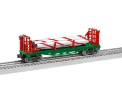 Candy Cane Flat Car