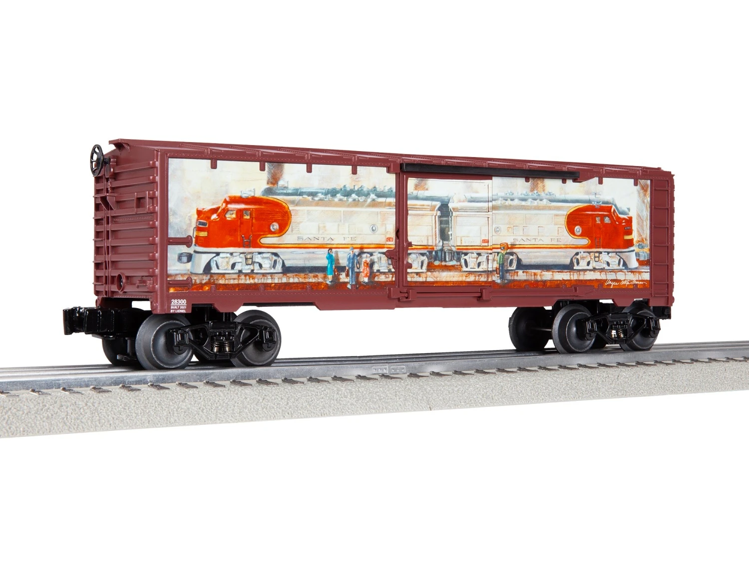 Angela Trotta Thomas Santa Fe Boxcar 3 Angela Trotta Thomas Santa Fe Boxcar