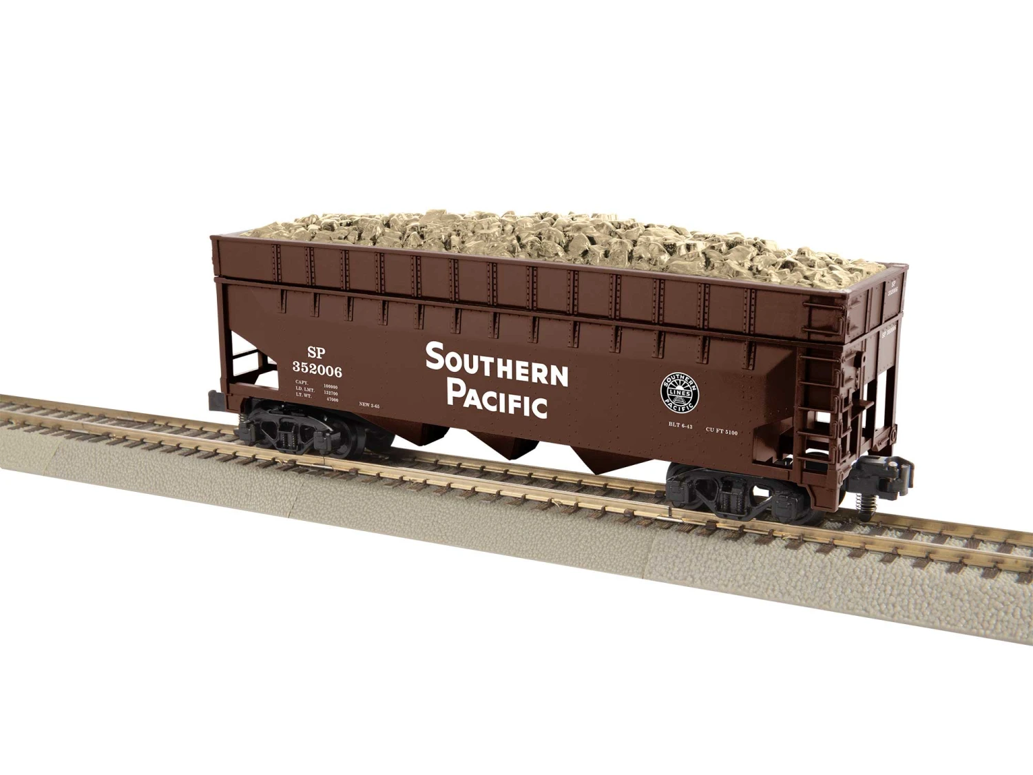 Southern Pacific Wood Chip Hopper #352150 3 Southern Pacific Wood Chip Hopper #352150