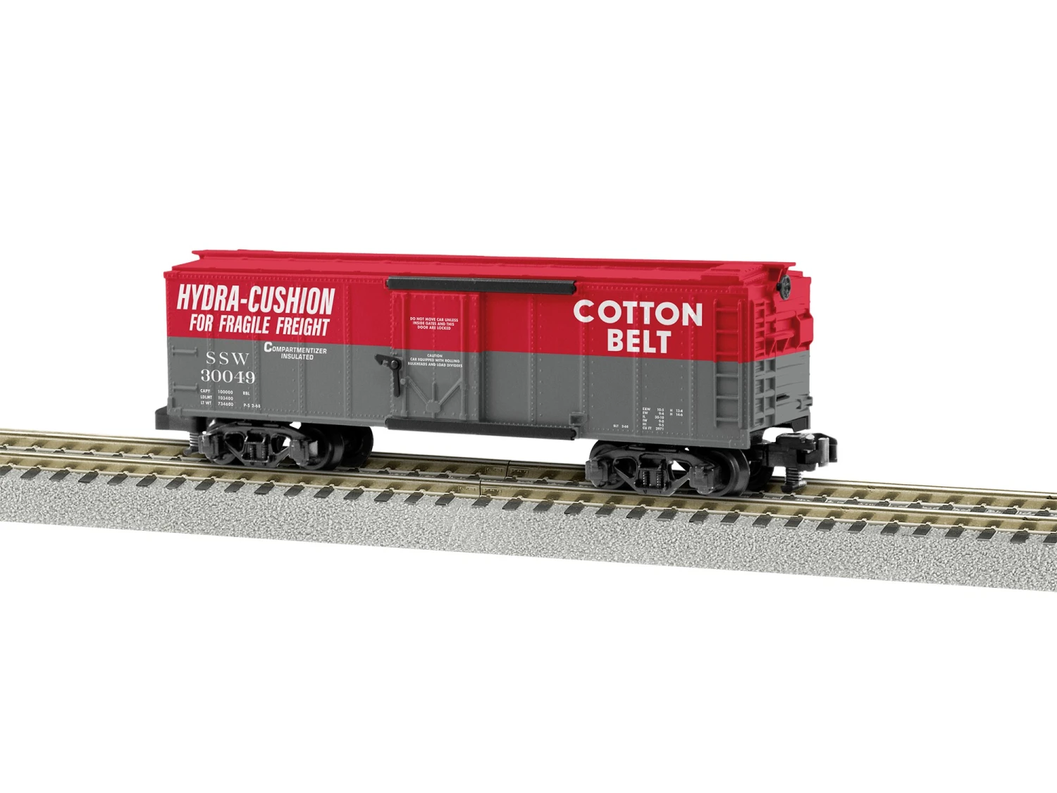 Cotton Belt Boxcar Insulated #30049 3 Cotton Belt Boxcar Insulated #30049