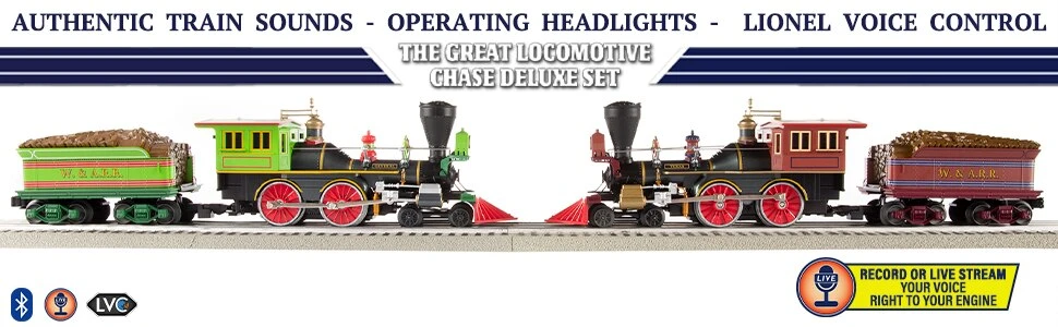 Great Locomotive Chase Deluxe LionChief Bluetooth 5.0 Set 5 Great Locomotive Chase Deluxe LionChief Bluetooth 5.0 Set - Image 3