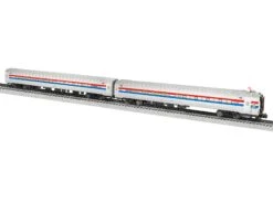 Amtrak Amfleet Phase III Coach/Cab Car 2-Pack