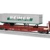 Canadian Pacific 50' Flatcar W/ Reimer Trailer -Train Toy Store 2326380 01