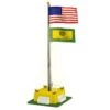 John Deere Nothing Runs Like A Deer Flagpole -Train Toy Store 2329250 01