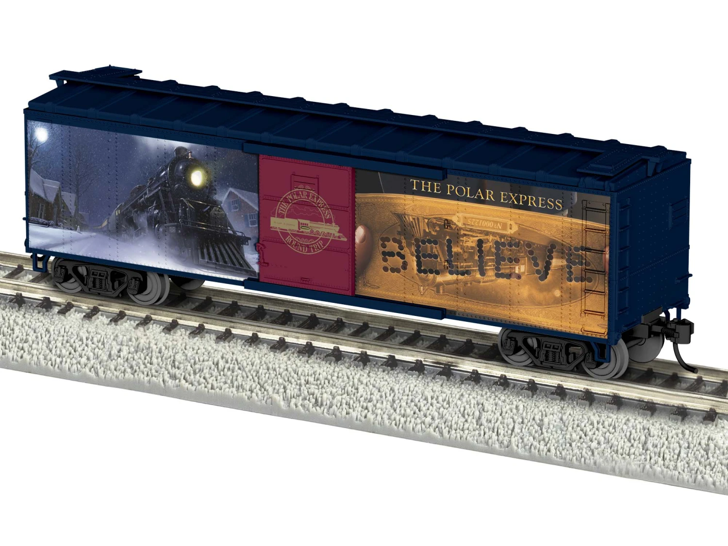 THE POLAR EXPRESS™ Movie Art Boxcar 3 THE POLAR EXPRESS™ Movie Art Boxcar