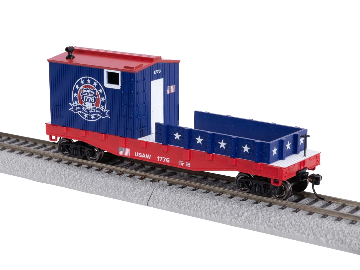 USA Work Caboose #1776 3 USA Work Caboose #1776