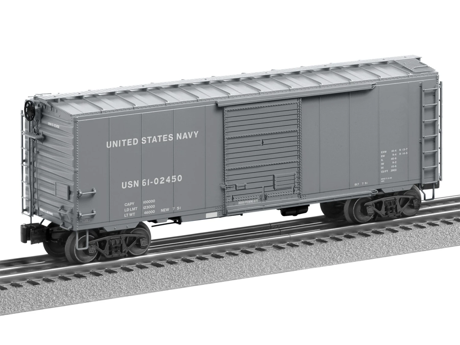 US Navy PatriotSounds PS-1 Boxcar #61-02450 3 US Navy PatriotSounds PS-1 Boxcar #61-02450