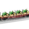 Pennsylvania 40' Flatcar W/ John Deere Tractor Load 2 Pennsylvania 40' Flatcar W/ John Deere Tractor Load -Train Toy Store 2426150 01