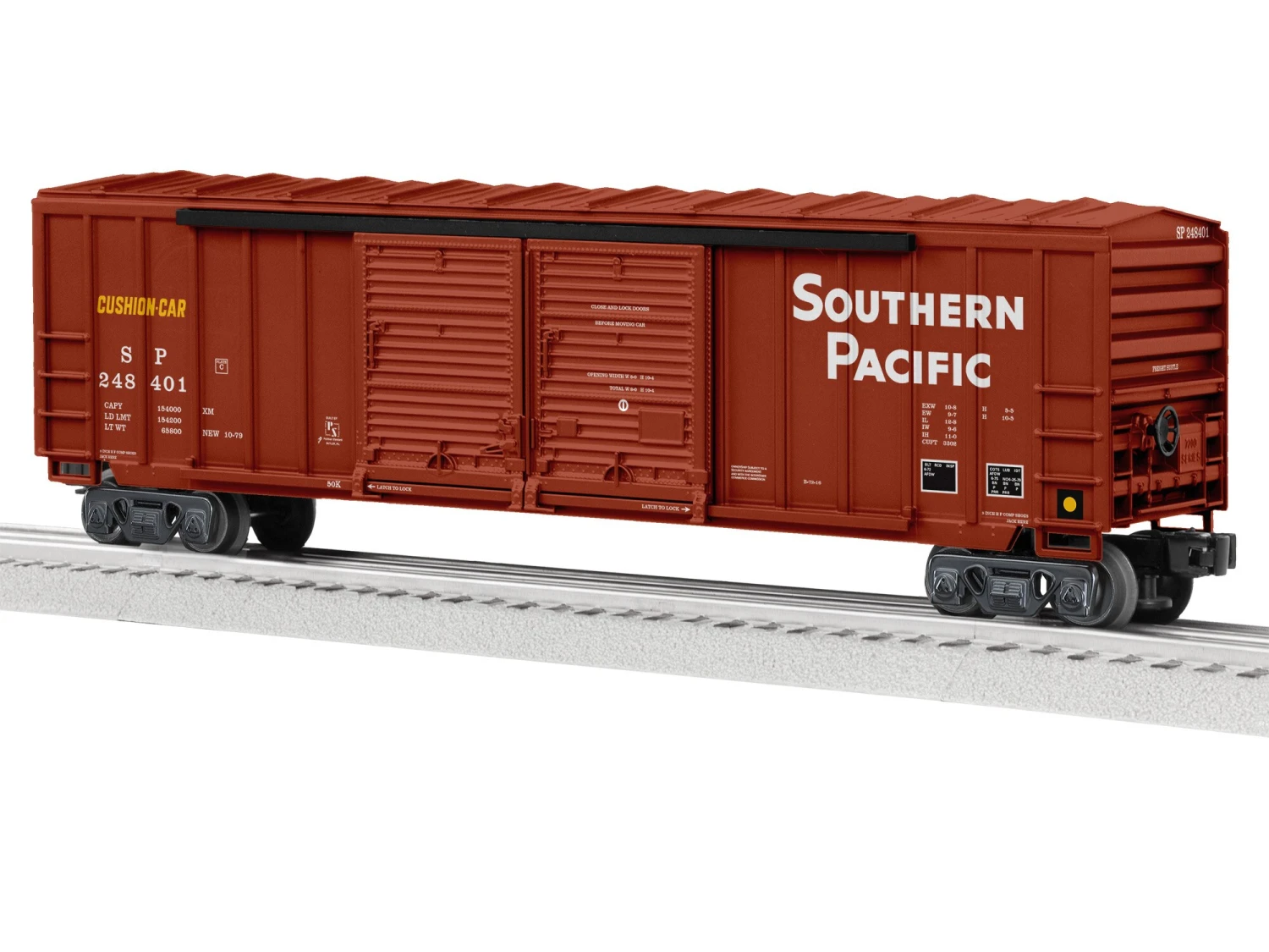 Southern Pacific Standard O Double Door Boxcar #248401 3 Southern Pacific Standard O Double Door Boxcar #248401