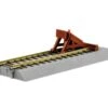AF FasTrack Straight Track With Lighted Bumper -Train Toy Store 649866 01