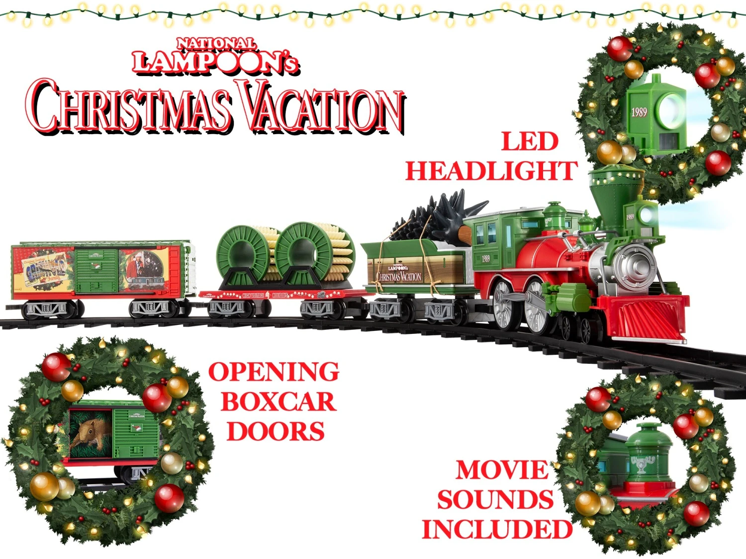 National Lampoon's Christmas Vacation Ready-To-Play Train Set 4 National Lampoon's Christmas Vacation Ready-To-Play Train Set - Image 2